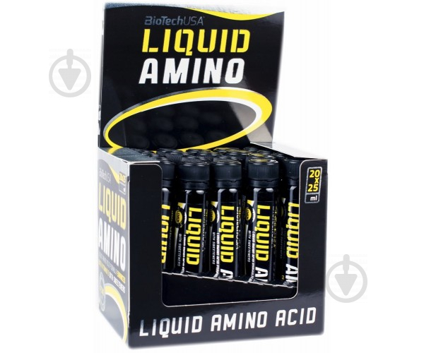 Амінокислотна суміш BioTechUSA Liquid Amino ampule лимон 20х25 мл - фото 1