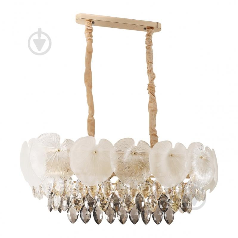 Люстра подвесная NEW ARTIER Cris-Art Vela GL 12xE14 золотой - фото 1