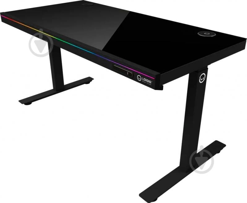 Стол игровой LORGAR PRO 80G Glass Black (LRG-DP80G) - фото 1 Стол игровой LORGAR PRO 80G Glass Black (LRG-DP80G) - фото 1