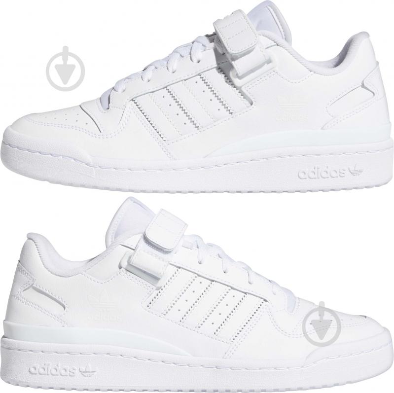 Кросівки чоловічі зимові Adidas FORUM LOW FY7755 р.44 білі - фото 5