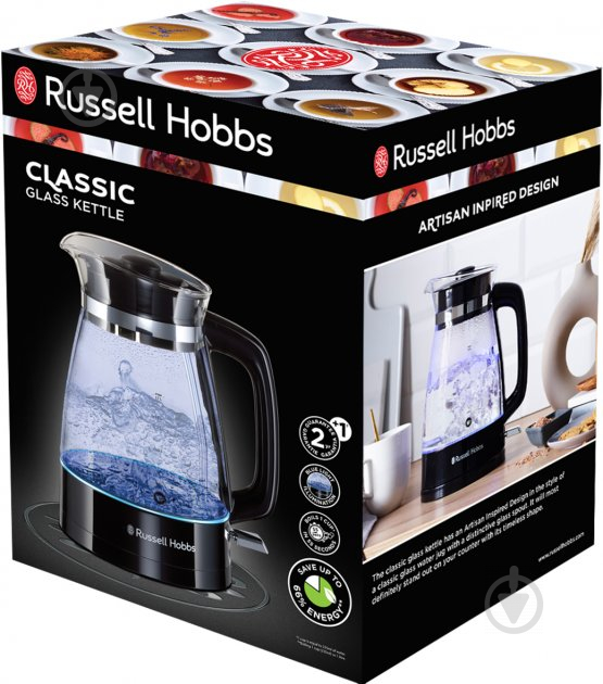 Электрочайник Russell Hobbs 26080-70 Hourglass - фото 4