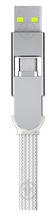 Кабель Rolling Square 6 в 1 inCharge XL 3 м білий (XLL02R) - фото 6 Кабель Rolling Square 6 в 1 inCharge XL 3 м білий (XLL02R) - фото 6