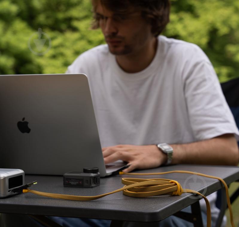 Кабель Rolling Square 6 в 1 inCharge XL 3 м жовтий (XLL03R) - фото 9 Кабель Rolling Square 6 в 1 inCharge XL 3 м жовтий (XLL03R) - фото 9