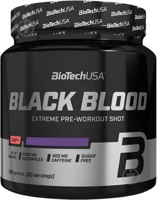 Комплекс предтренировочный BioTechUSA Black Blood CAF+ Кола 300 г - фото 1