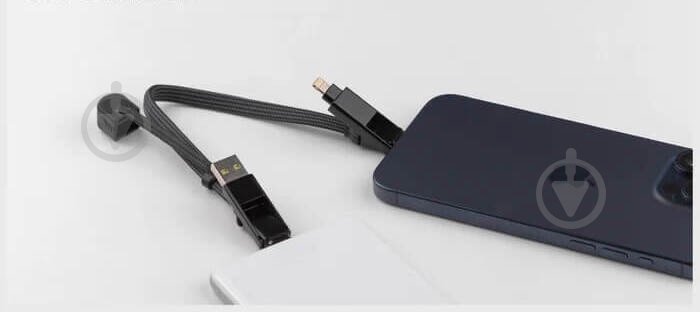 Кабель Rolling Square 6 в 1 inCharge XL 30 см 0,3 м черный (XLS01R) - фото 5 Кабель Rolling Square 6 в 1 inCharge XL 30 см 0,3 м черный (XLS01R) - фото 5