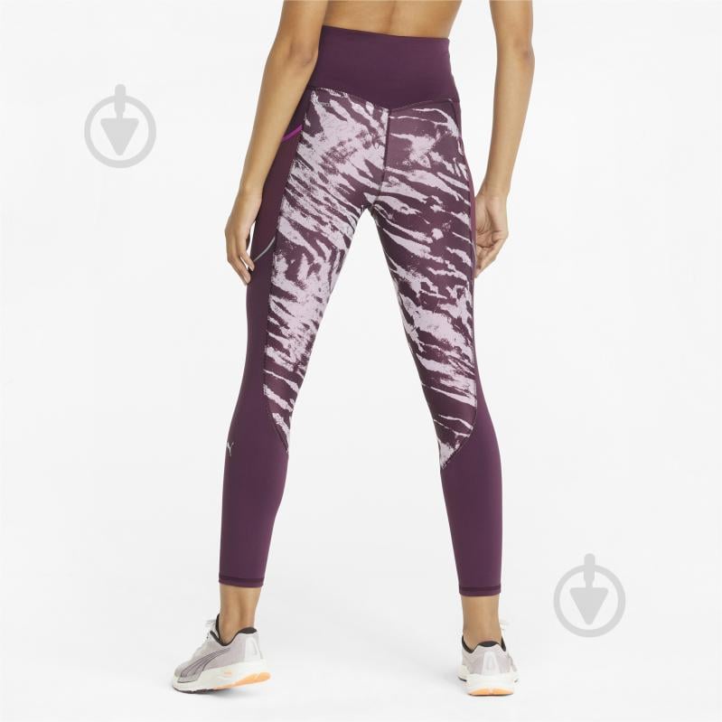 Лосини Puma RUN 5K GRAPHIC HW 7 8 TIGHT 52139412 р.L червоний - фото 2