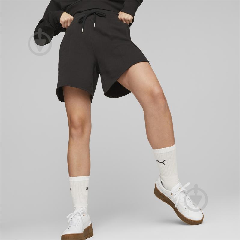 Шорты Puma HER SHORTS 67406101 р. M черный - фото 3 Шорты Puma HER SHORTS 67406101 р. M черный - фото 3