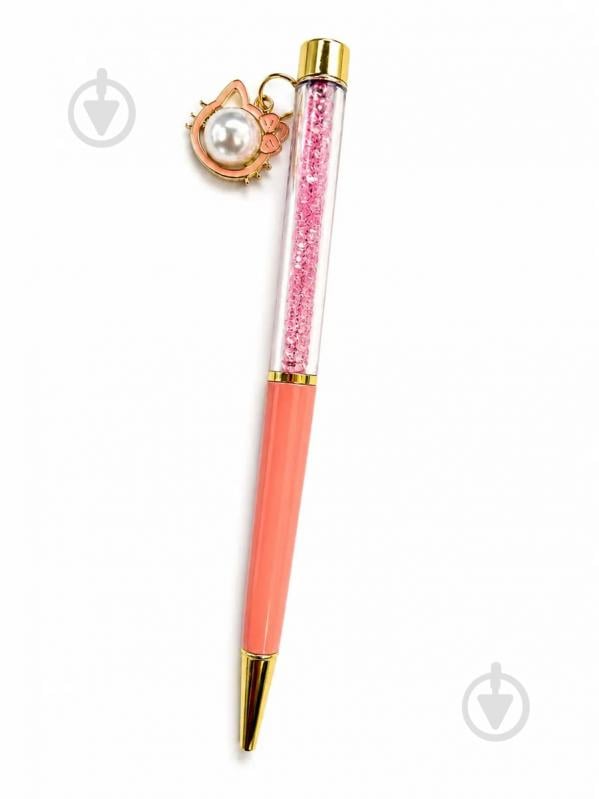 Ручка шариковая Brushme Жемчужина-кошка KN9031 - фото 1
