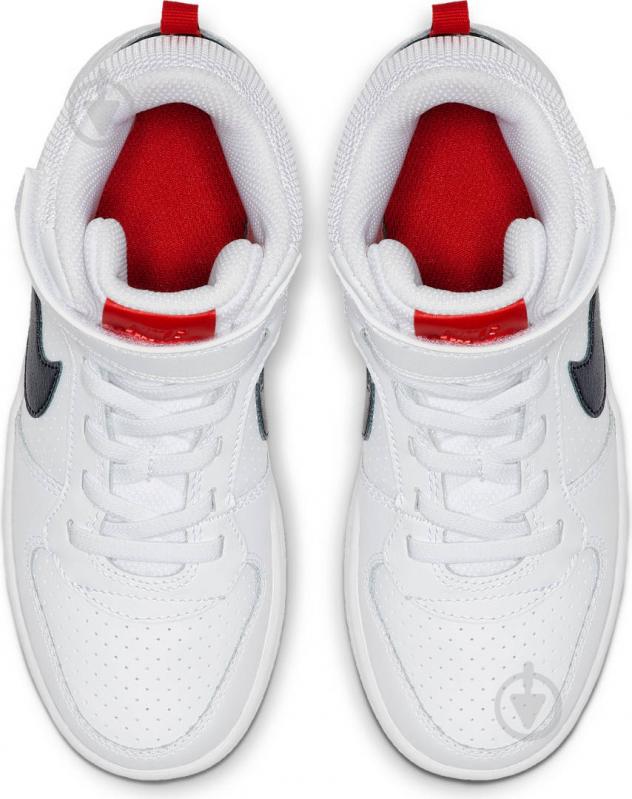 Ботинки Nike COURT BOROUGH MID (PSV) 870026-107 р.33,5 белый - фото 4