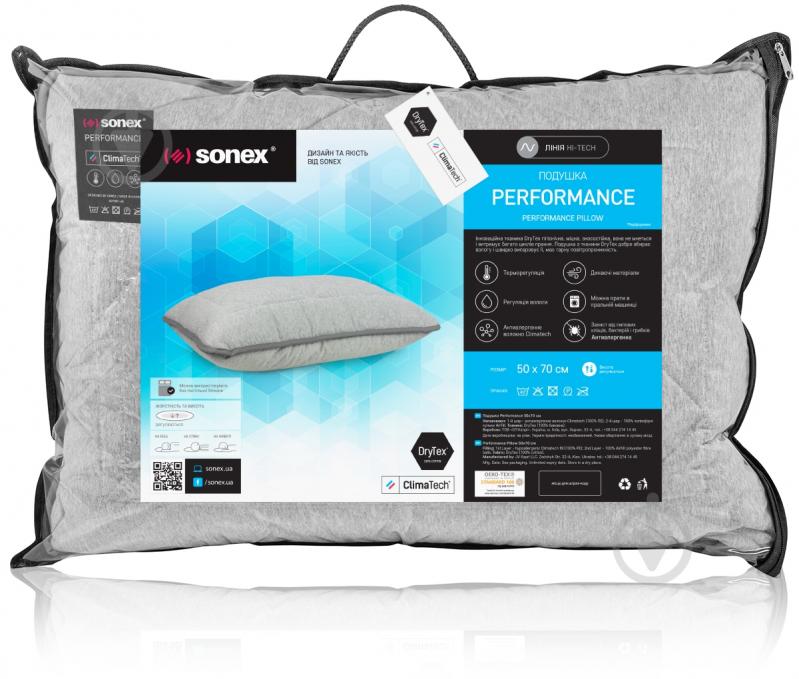 Подушка ортопедическая Performance 50х70 см Sonex - фото 7