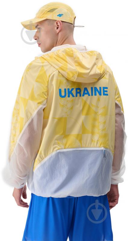 Куртка мужская 4F 4FOSS24TTJAM0765-71S р.M желтая - фото 2