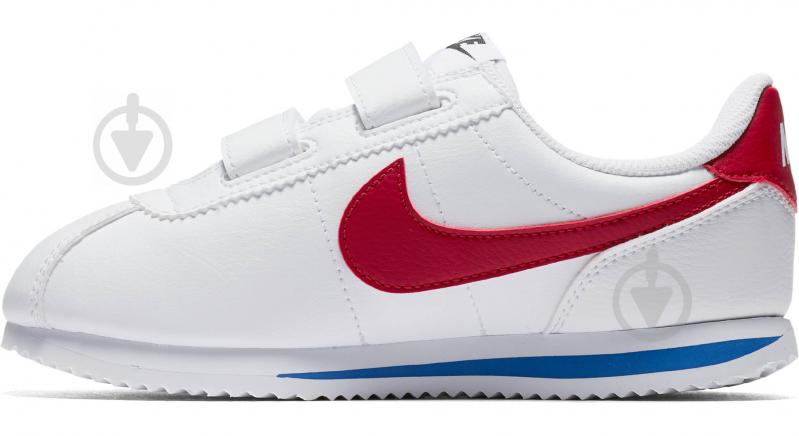 Кроссовки для мальчиков Nike CORTEZ BASIC SL BPV 904767-103 р.32 белые - фото 3