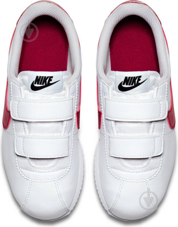 Кроссовки для мальчиков Nike CORTEZ BASIC SL BPV 904767-103 р.32 белые - фото 4