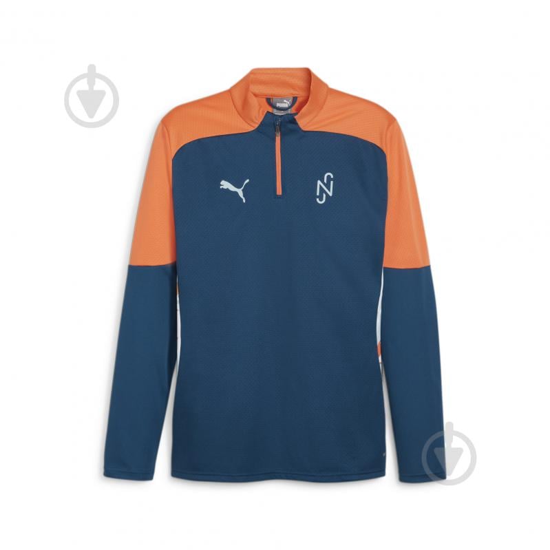 Джемпер Puma NEYMAR JR CREATIVITY 1/4 ZIP TOP 65895013 р.L зеленый - фото 1