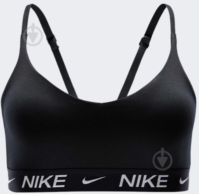 Бра Nike W NK DF INDY LGT SPT BRA FD1062-011 р.S чорний
