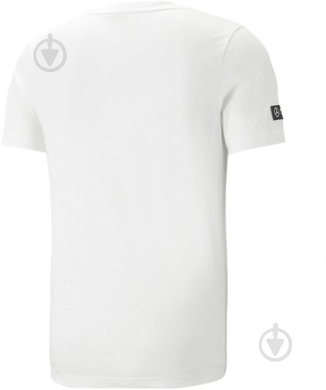 Футболка Puma MAPF1 LOGO TEE 53848203 р.S белый - фото 2