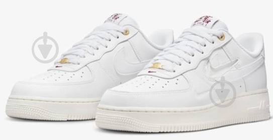 Кроссовки чоловічі демісезонні Nike Air Force 1 DQ7664-100 р.41 белые - фото 2