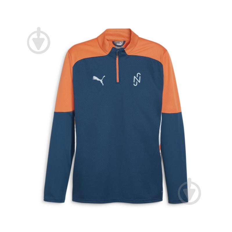 Джемпер Puma NEYMAR JR CREATIVITY 1/4 ZIP TOP 65895013 р.S зеленый - фото 1