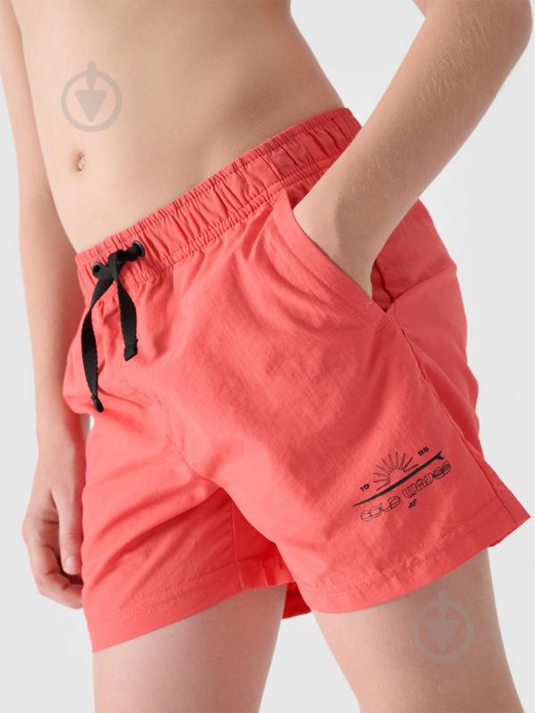 Шорти 4F BOARD SHORTS M117 4FJWSS25UBDSM117-63S р. 146/152 червоний - фото 4 Шорти 4F BOARD SHORTS M117 4FJWSS25UBDSM117-63S р. 146/152 червоний - фото 4