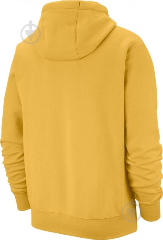 Джемпер Nike M NSW CLUB HOODIE PO BB BV2654-761 р. S жовтий - фото 2