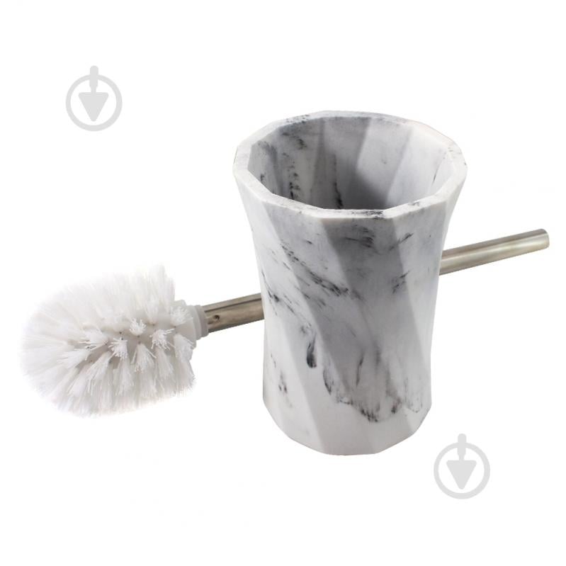 Ершик Trento Column белый мрамор - фото 3