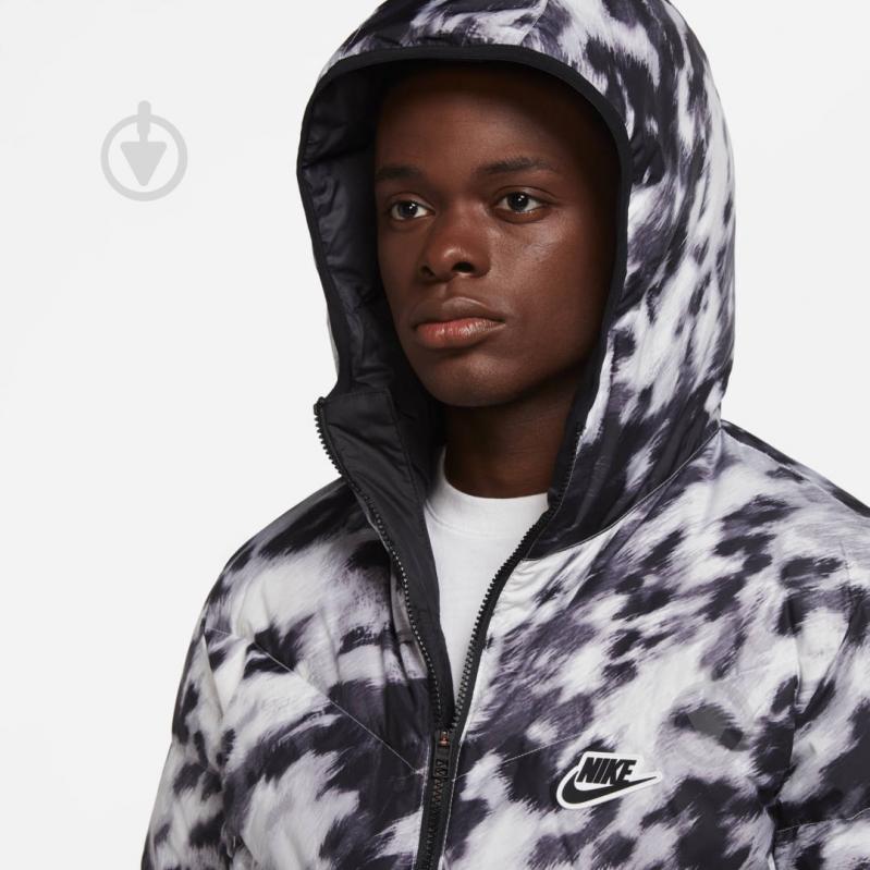 Пуховик мужской Nike M NSW DWN FIL WR JKT AOP SHLD CU4406-133 р.2XL белый - фото 4