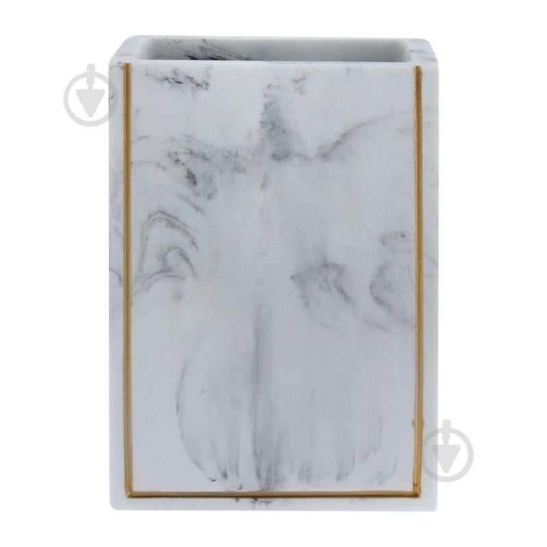 Склянка Trento Veil білий мармур - фото 2