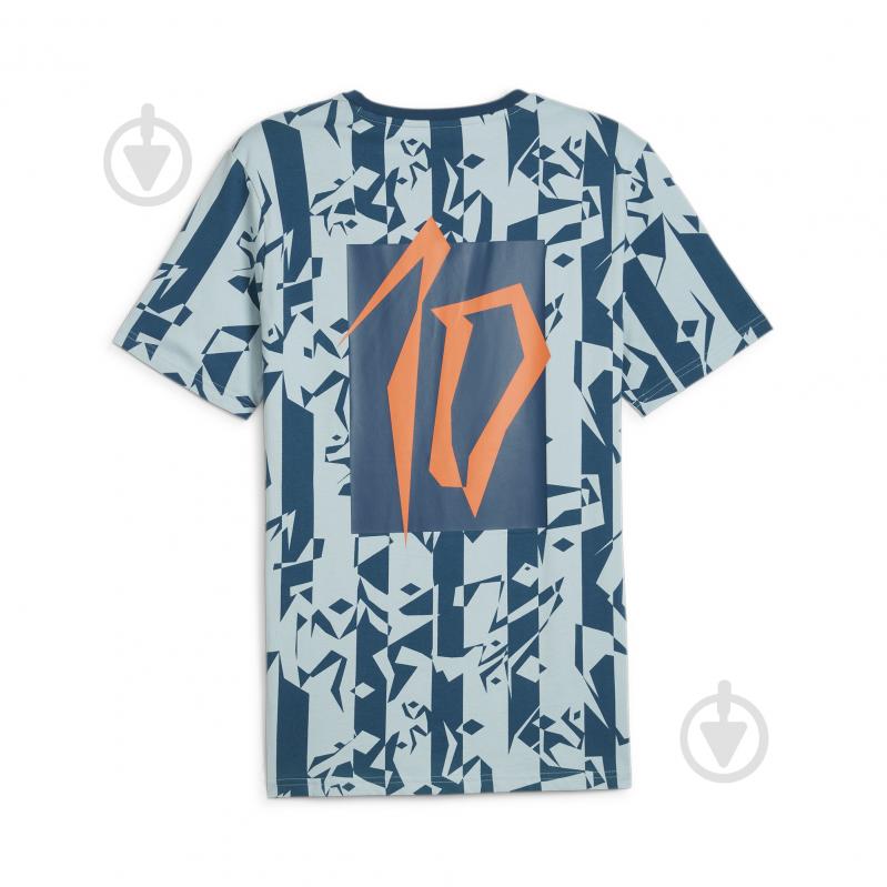 Футболка Puma NEYMAR JR CREATIVITY LOGO TEE 65895413 р.M зеленый - фото 2