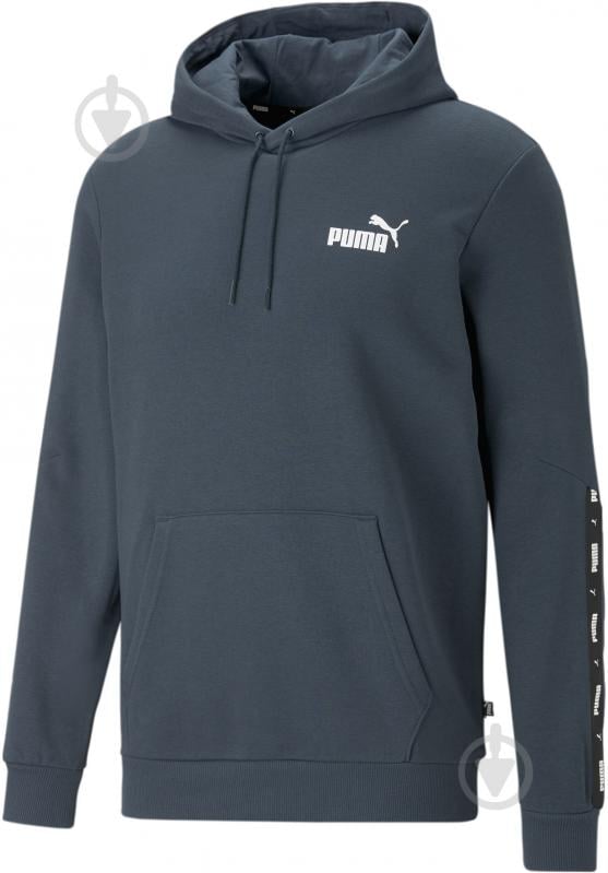 Джемпер Puma PUMA ESS+ Tape HOODIE TR 84738516 р. L синий - фото 1