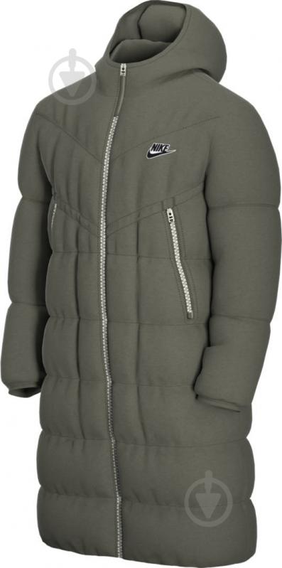 Куртка-парка чоловіча зимова Nike M NSW DWN FIL WR PARKA SHLD CU4408-380 р.L зелена - фото 3