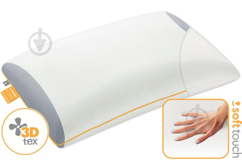 Подушка Softback M 43x60x10 см Sonex 60x43 белый - фото 2