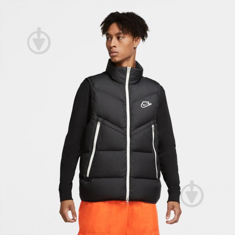 Жилет Nike M NSW DWN FIL WR VEST SHLD CU4414-010 р.L чорний - фото 4 Жилет Nike M NSW DWN FIL WR VEST SHLD CU4414-010 р.L чорний - фото 4