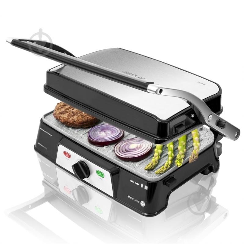Контактный гриль CECOTEC Rock'nGrill 1500 Take & Clean CCTC-03060 - фото 1