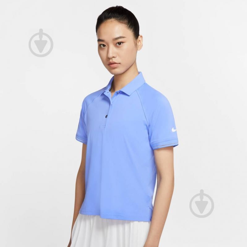 Поло Nike W NKCT ESSENTIAL POLO BV1057-478 р.M білий - фото 3