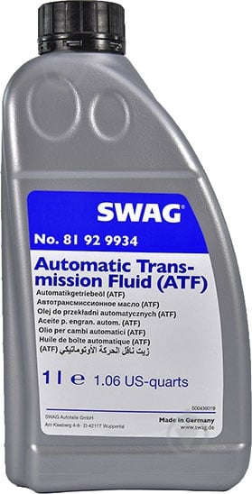 ᐉ Масло трансмиссионное SWAG Automatic Transmission Fluid ATF 1 л