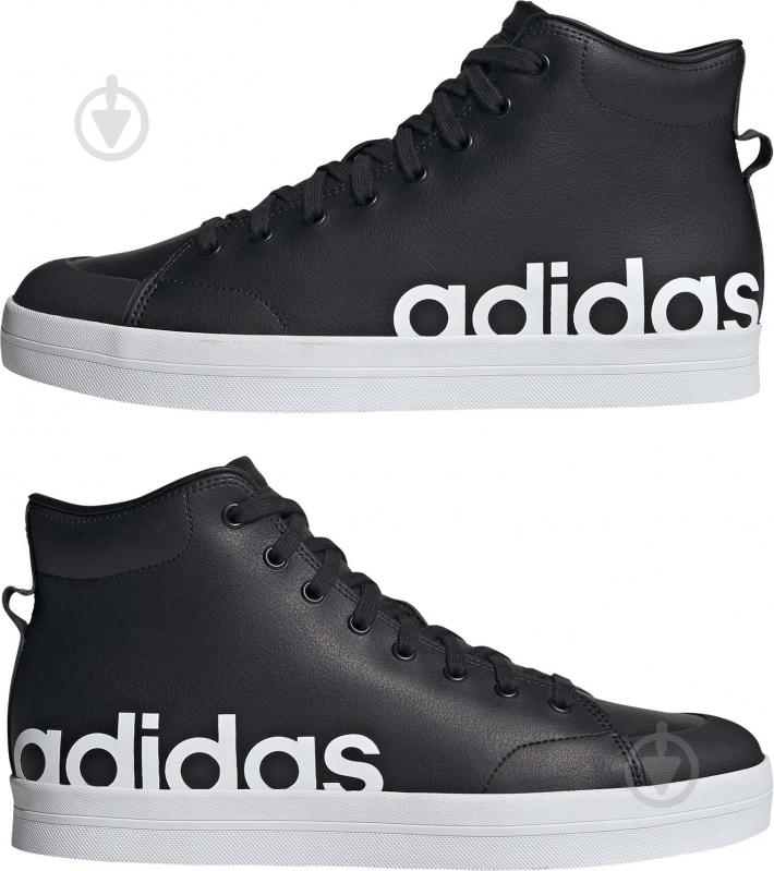 Кросівки чоловічі зимові Adidas BRAVADA MID LTS H00648 р.45 1/3 чорні - фото 5