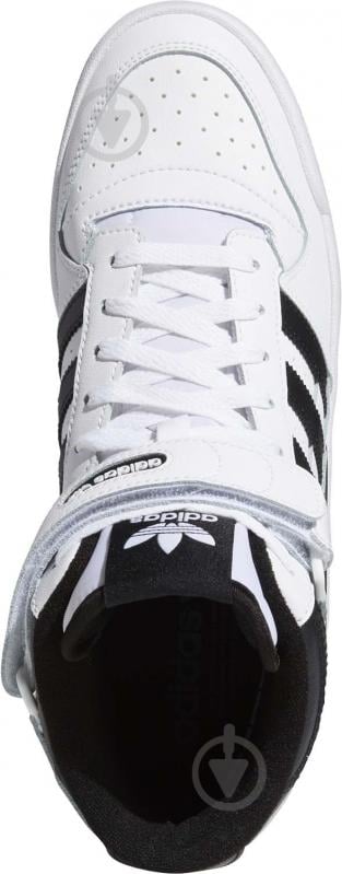 Кроссовки мужские зимние Adidas FORUM MID FY7939 р.43 1/3 бело-черные - фото 7