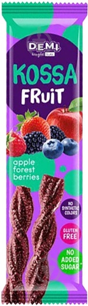 Пастила D.E.M.I. Kossa Fruit с соком лесных ягод 15 г - фото 1