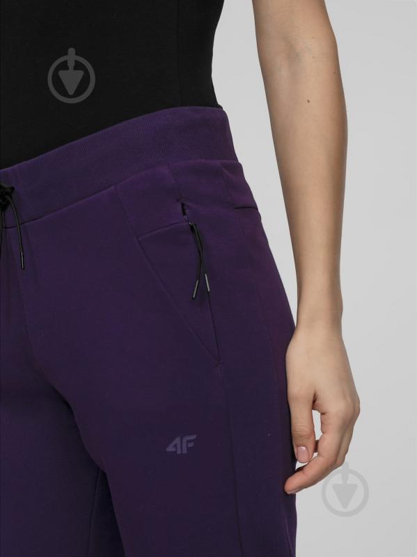 Брюки 4F D4L21-SPDD210-50S р. S фиолетовый - фото 3 Брюки 4F D4L21-SPDD210-50S р. S фиолетовый - фото 3