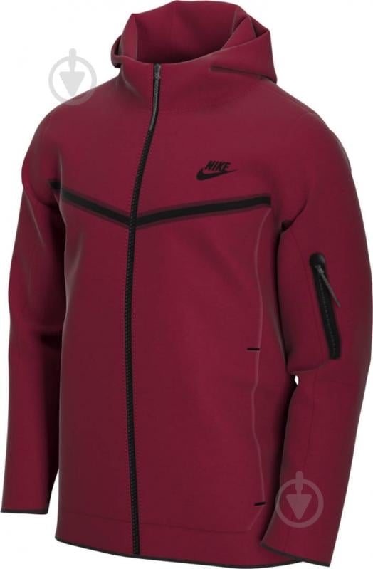 Джемпер Nike M NSW TCH FLC HOODIE FZ WR CU4489-638 р. S красный - фото 3