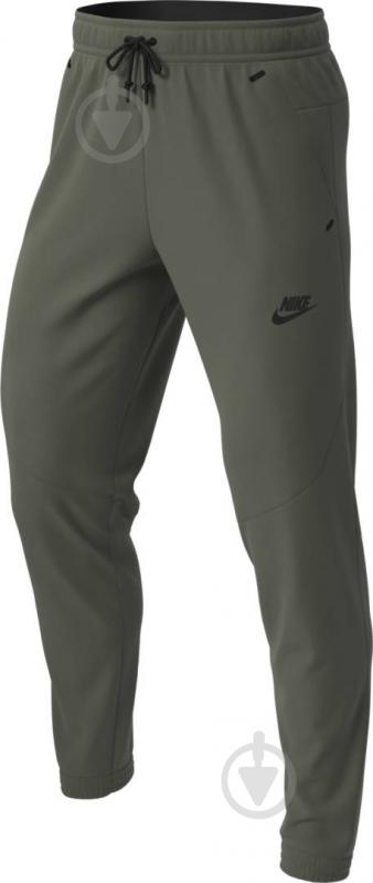 Брюки Nike M NSW TCH FLC JGGR CU4495-380 р. L зеленый - фото 3