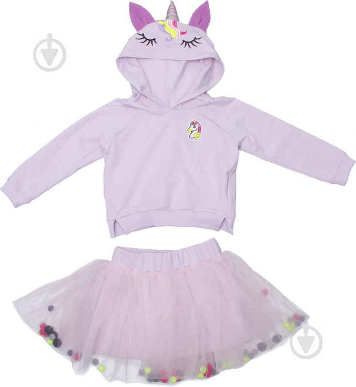 Комплект для дівчаток Luna Kids 4626/3 р.110 бузковий - фото 1