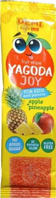 Пастила D.E.M.I. Yagoda Joy с соком ананаса 15 г - фото 1