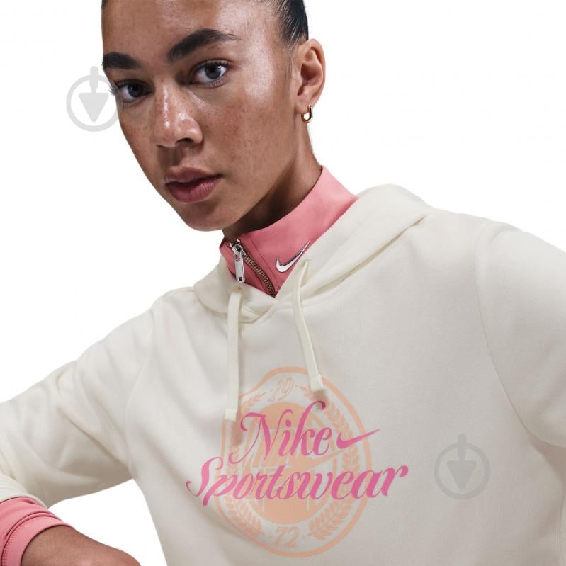 Джемпер Nike W NSW CLUB FLC GX STD PO HDY IH8496-133 р.M бежевий - фото 6