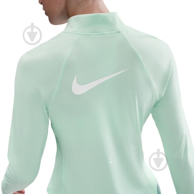 Джемпер Nike W NK TEMPO SWSH HBR DF HZ TOP HV2842-353 р.M зеленый - фото 5