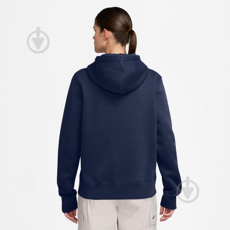 Джемпер Nike W NSW PHNX FLC STD PO HOODIE HF6839-410 р.M синий - фото 2
