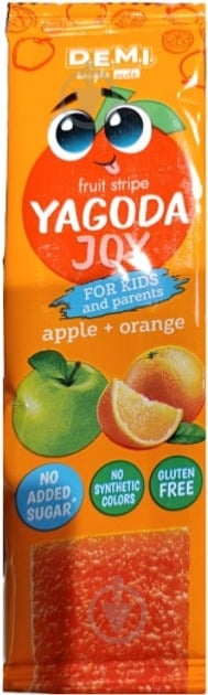 Пастила D.E.M.I. Yagoda Joy с соком апельсина 15 г - фото 1