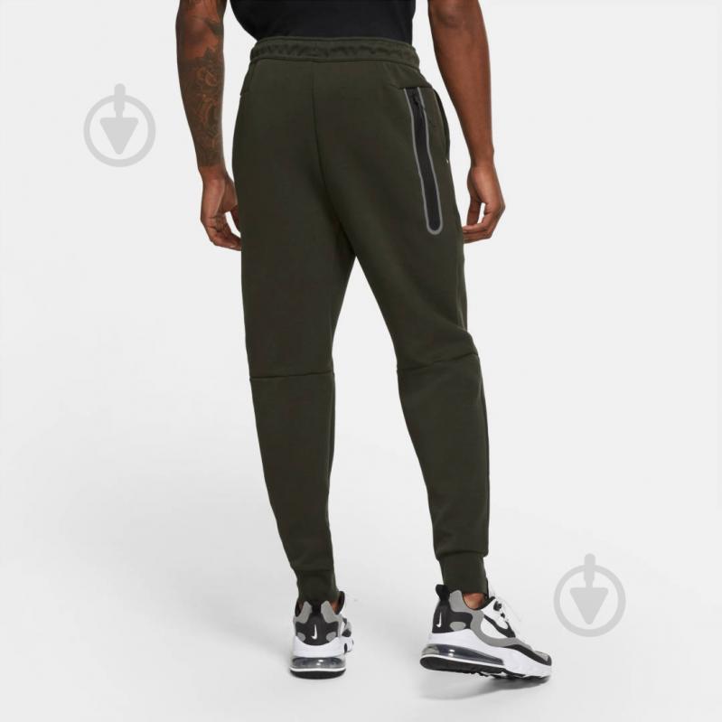 Брюки Nike M NSW TCH FLC JGGR REFLV CU4499-355 р. XL зеленый - фото 3