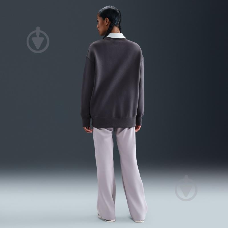 Джемпер Nike W NSW PHNX FLC OS LONG CREW FZ4270-036 р.S сірий - фото 7