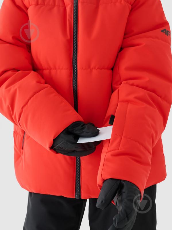 Куртка 4F TECHNICAL JACKET M534 4FJWAW24TTJAM534-62S р.140 красный - фото 5